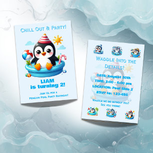 Invitación de cumpleaños para niños - Fiesta de pi