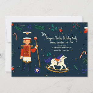 Invitación de cumpleaños para pequeño soldado