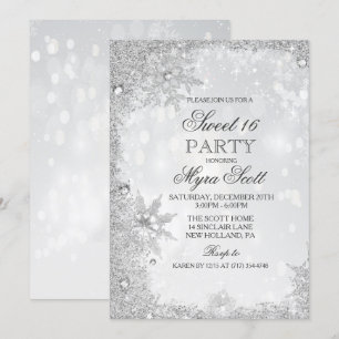 Invitación de cumpleaños para Sweet 16 de vacacion