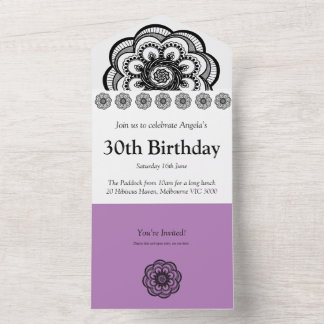 Invitación de cumpleaños para todos