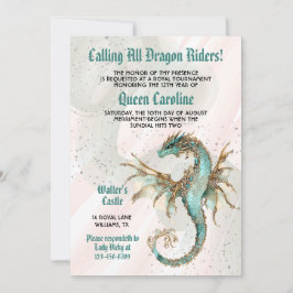 Invitación de cumpleaños para todos los jinetes de