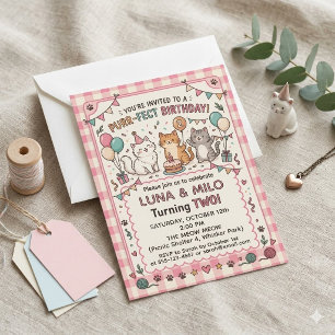 Invitación de cumpleaños perfecto número 2