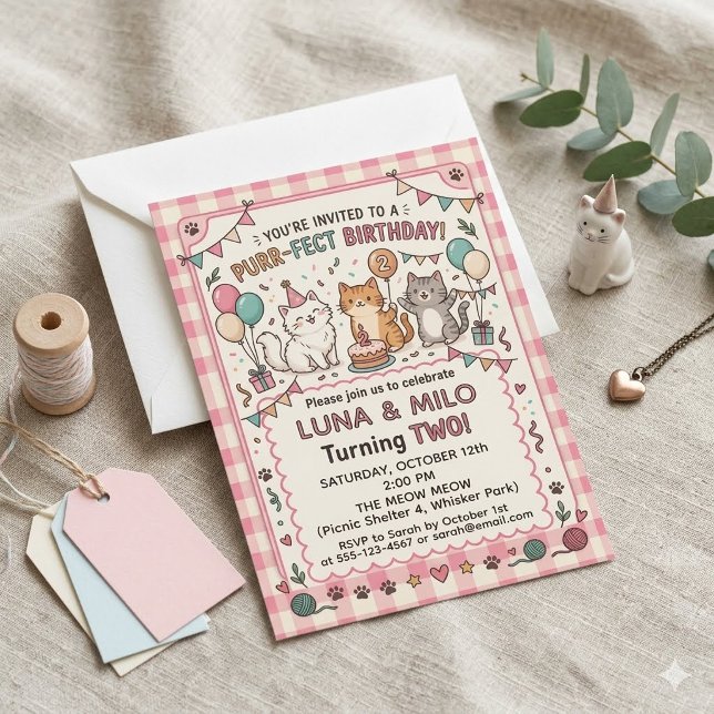 Invitación de cumpleaños perfecto número 2 (Subido por el creador)