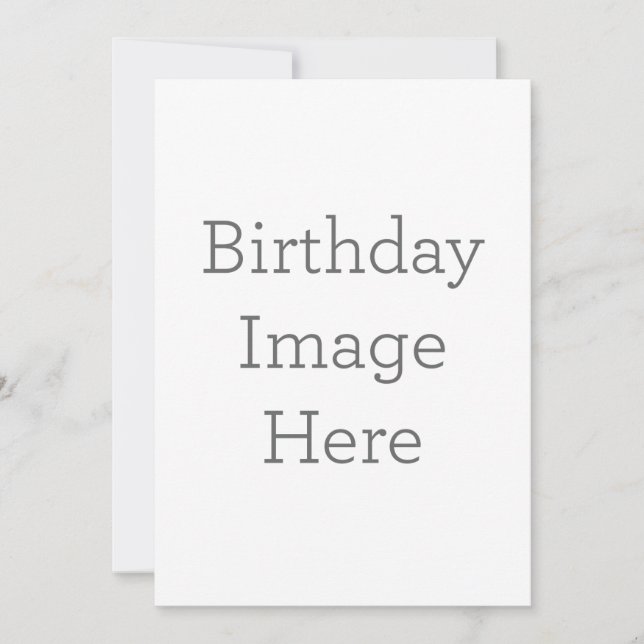 Invitación plana, Tamaño: 12,7 cm x 17,8 cm, Papel: Mate Signatura, Esquinas: Cuadrada, Sobres: Blanco, Calidad de impresión: Estándar (Anverso)