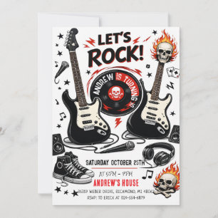 Invitación de cumpleaños personalizada de estrella