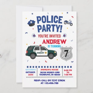 Invitación de cumpleaños personalizada moderna par