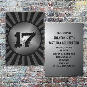 Invitación de cumpleaños personalizada para adoles