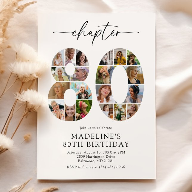Invitación de cumpleaños personalizada para el cap (Subido por el creador)