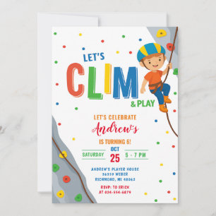 Invitación de cumpleaños personalizada para fiesta