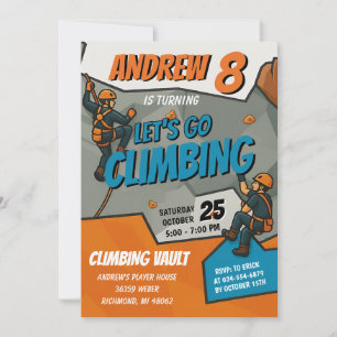Invitación de cumpleaños personalizada para fiesta