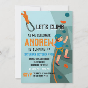 Invitación de cumpleaños personalizada para fiesta