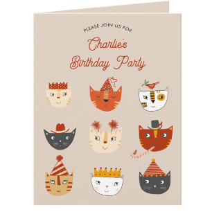 Invitación de cumpleaños personalizada para fiesta