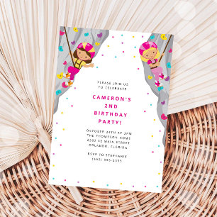 Invitación de cumpleaños personalizada para fiesta
