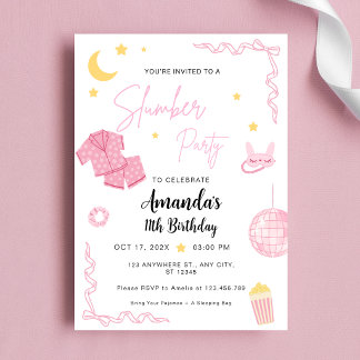 Invitación de cumpleaños personalizada para fiesta