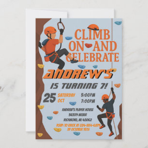 Invitación de cumpleaños personalizada para fiesta