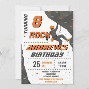 Invitación de cumpleaños personalizada para fiesta