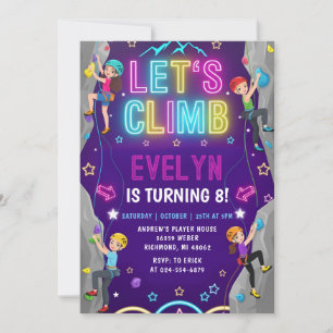 Invitación de cumpleaños personalizada para niña d