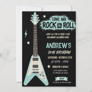 Invitación de cumpleaños personalizada para niño R