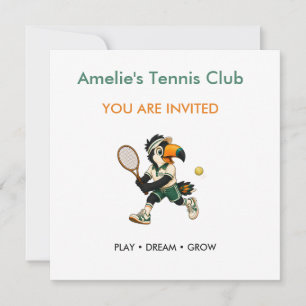 Invitación de cumpleaños personalizada para niños 