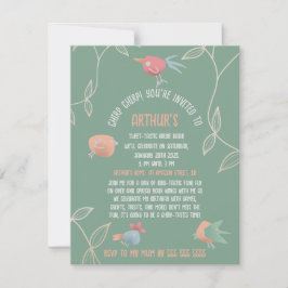 Invitación de cumpleaños personalizada para niños