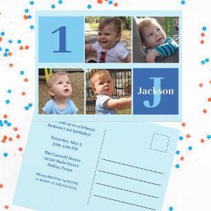 Invitación de cumpleaños personalizada para niños