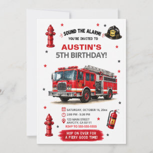 Invitación de cumpleaños personalizada para niños 