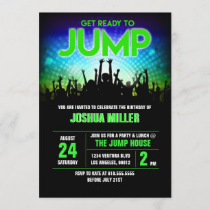 Invitación de cumpleaños por turno