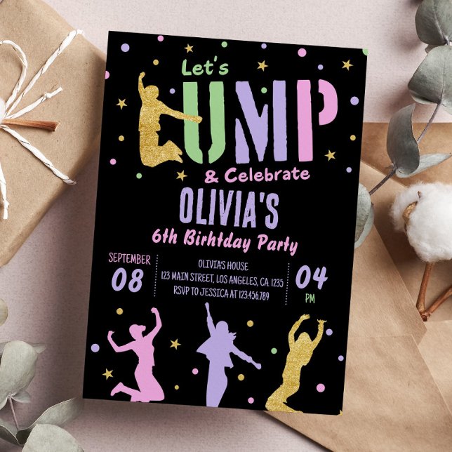 Invitación de cumpleaños por turno Fiesta de la ca (Subido por el creador)