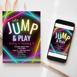 Invitación de cumpleaños por turno | Fiesta de sal