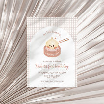 Invitación de cumpleaños que se desmorona, cumplea