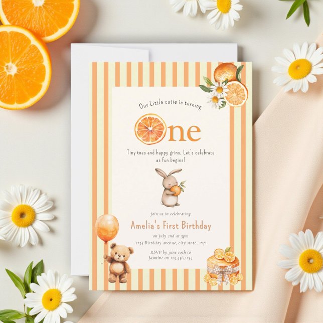 Invitación de Cumpleaños Rebanada de Cítrico Solea (Subido por el creador)