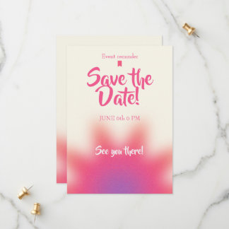 Invitación de Cumpleaños - Salva la Fecha