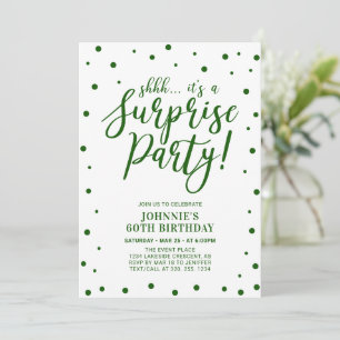 Invitación de cumpleaños sorpresa para adultos en 