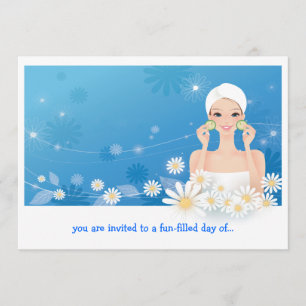 Invitación de cumpleaños Spa Breeze