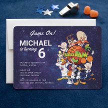 Invitación de cumpleaños SPACE JAM™