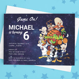 Invitación de cumpleaños SPACE JAM™