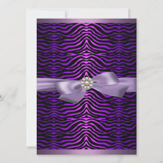 Invitación de cumpleaños Sweet16 con estampado de