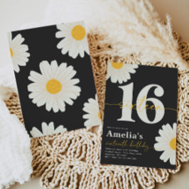 Invitación de cumpleaños Sweet 16 Daisy