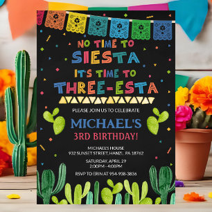 Invitación de cumpleaños tres Esta   Invitación de