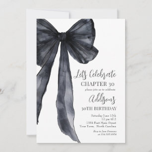 Invitación de cumpleaños trigésimo 30 cumpleaños c