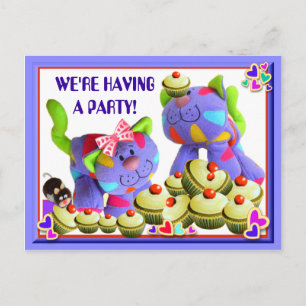 INVITACIÓN DE CUPCAKES ~ Postcard