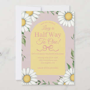 Invitación de Daisy a medio camino de uno
