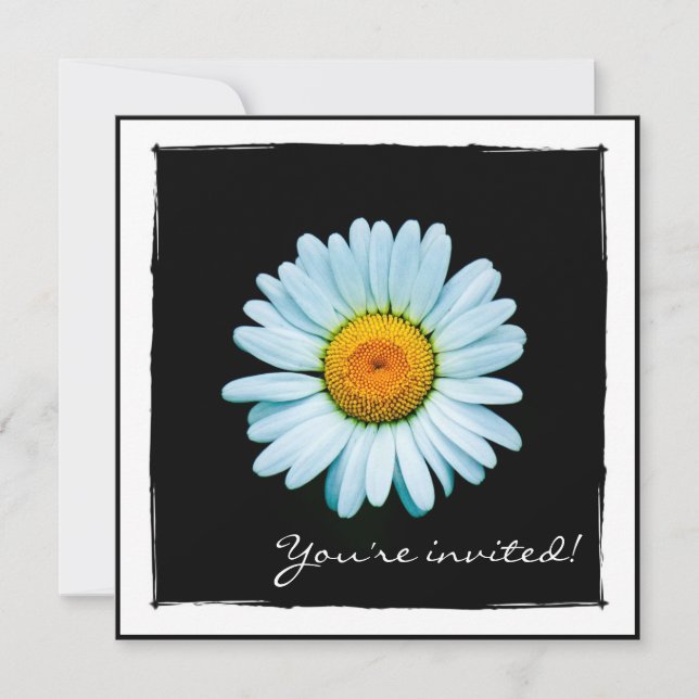 Invitación de Daisy Party (Anverso)