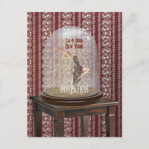 INVITACIÓN DE DANZA MODERNA Tarjeta postal