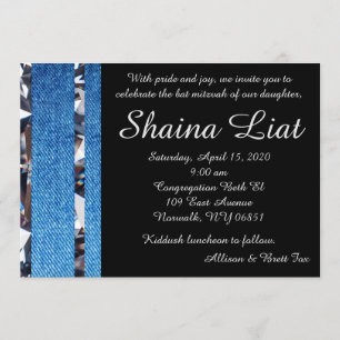 Invitación de Denim y Diamantes III