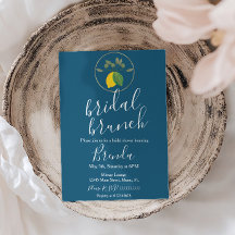Invitación de Desayuno de Boda con Limoncillo de L