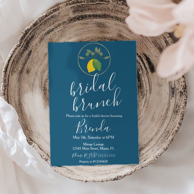 Invitación de Desayuno de Boda con Limoncillo de L (Subido por el creador)