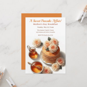 Invitación de Desayuno del Día de la Madre - Panqu