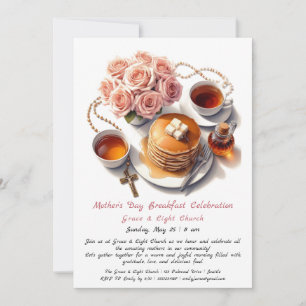 Invitación de desayuno del Día de la Madre – Panqu