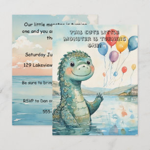 INVITACIÓN DE DESCARGA DIGITAL Little Sea Monst Pa